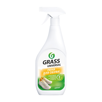 Очиститель для обуви Grass Пена Universal / 126043