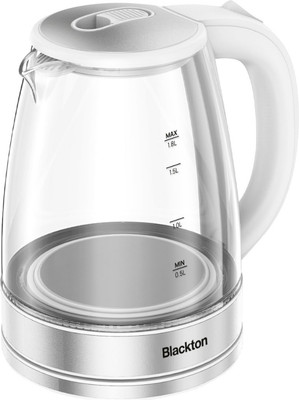 Электрочайник Blackton Bt KT1729G (белый/сталь) - 