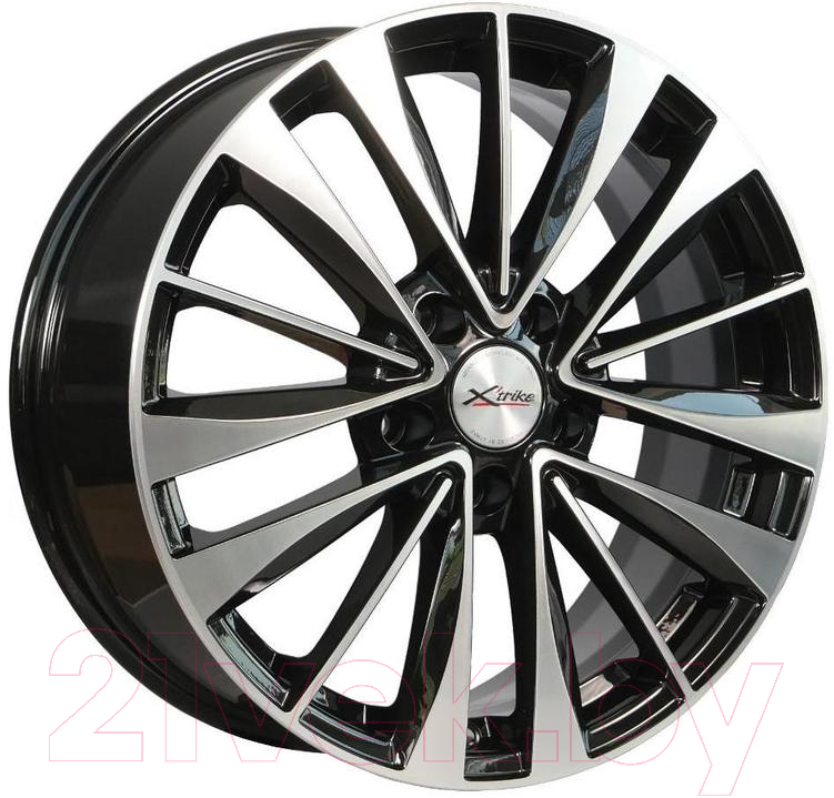 Литой диск X'trike X-126 17x7" 5x114.3мм DIA 66.1мм ET 40мм BKFP