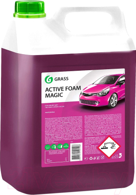 Очиститель кузова Grass Active Foam Magic / 110324 (6кг)
