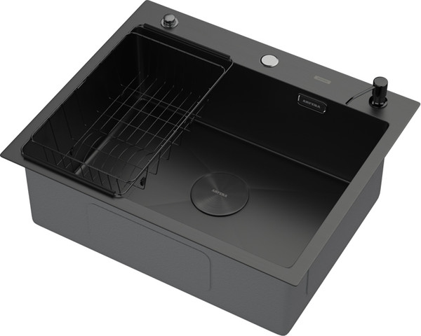 Мойка кухонная Arfeka ECO AR 50x50 POP-UP+CL F+DS
