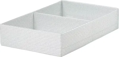 Ящик для хранения Ikea Stuk 706.215.29 (белый/серый) - 
