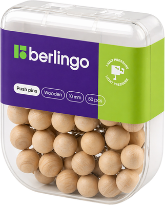 Кнопки канцелярские Berlingo PN5030w
