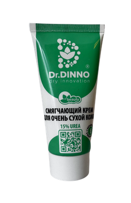 Крем для тела Dr.Dinno 15% Urea смягчающий для очень сухой кожи (50мл) - 