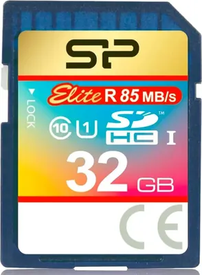 Карта памяти Silicon Power Elite UHS-I Class U1 V10 SDHC 32GB (SP032GBSDHAU1V10)