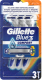 Набор бритвенных станков Gillette Blue 3 Comfort одноразовые (3шт) - 