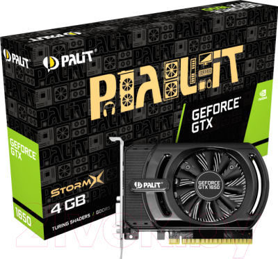 Видеокарта Palit GTX 1650 StormX 4GB GDDR5 (NE51650006G1-1170F)