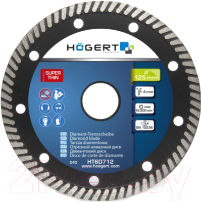 Отрезной диск Hoegert HT6D712
