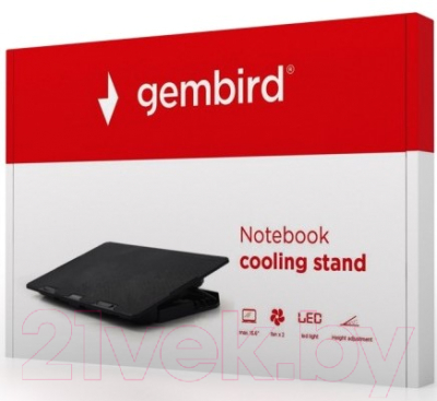 Подставка для ноутбука Gembird NBS-2F15-02