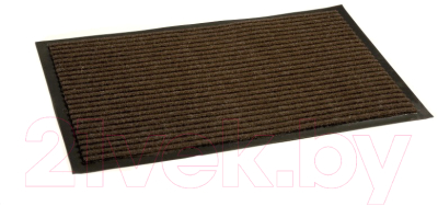 Коврик грязезащитный Kovroff Стандарт ребристый 80x120 / 20903 (коричневый)