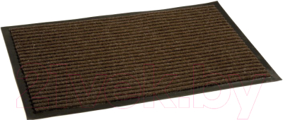 Коврик грязезащитный Kovroff Стандарт ребристый 90x150 / 21003 (коричневый)