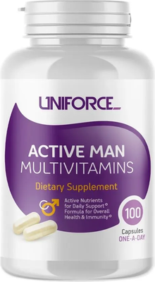 Пищевая добавка Uniforce Active Man Multivitamins
