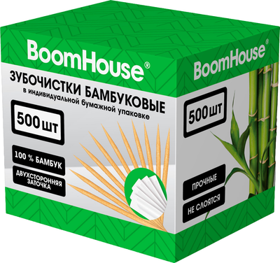 Зубочистки Boomhouse 701953 (500шт) - 