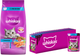 Набор кормов для кошек Whiskas С лососем (5кг+28х85г) -