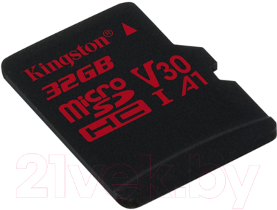 Карта памяти Kingston Canvas React microSDHC (Class10) 32GB (SDCR/32GBSP)