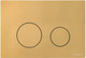 Кнопка для инсталляции TECEspring Loop S240513 (сатин Gold PVD) -