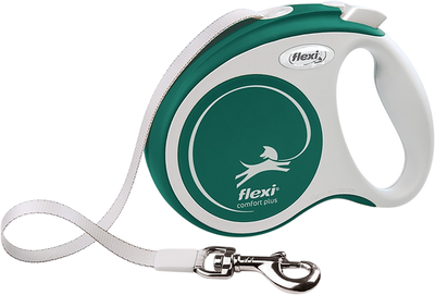 Поводок-рулетка Flexi Comfort Plus Tape (S, 5м, Green) - 