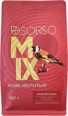 Кофе молотый Sorso Espresso Blend Gimbarr (250г) - 
