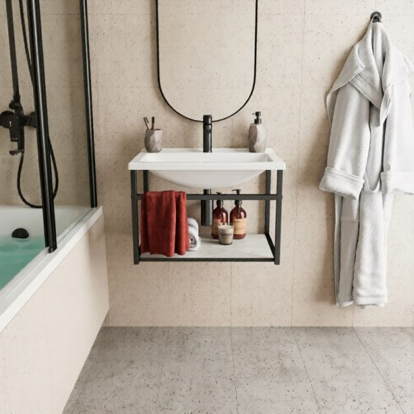 Тумба с умывальником LESAN LS/CLS-60W-NEW-CS