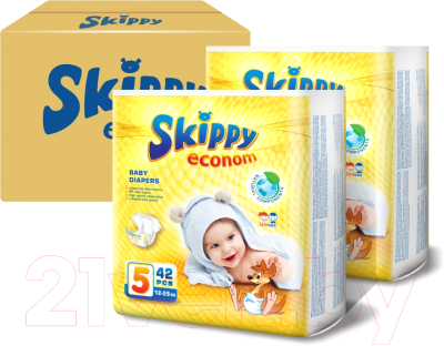 Подгузники детские Skippy Econom 5 Box (84шт)