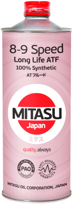 Изображение товара Трансмиссионное масло Mitasu ATF 9 HP / MJ-309-1 (1л)