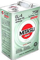 Трансмиссионное масло Mitasu Ultra LV Gear Oil 75W / MJ-420-4 (4л) - 
