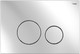 Кнопка для инсталляции РЕХАУ Nova Orb Steel (нержавеющая сталь глянцевый) - 