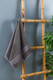 Полотенце DO&CO Miss (A73) Aqua 50x90 / 12036 (антрацит) -