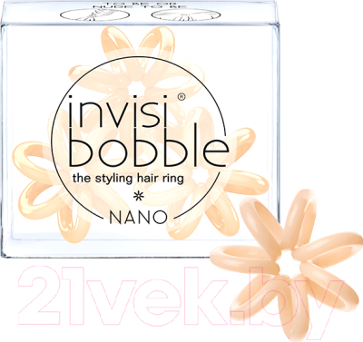 Набор резинок для волос Invisibobble Nano To Be or Nude to Be