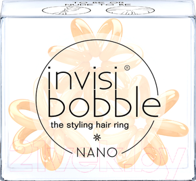 Набор резинок для волос Invisibobble Nano To Be or Nude to Be