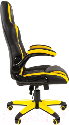 Кресло геймерское Chairman Game 15 (черный/желтый)