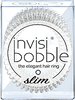 Набор резинок для волос Invisibobble Slim Crystal Clear - 