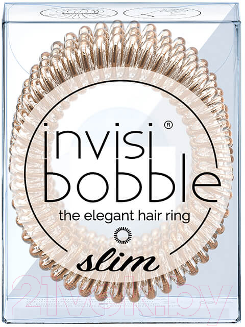 Набор резинок для волос Invisibobble Slim Bronze Me Pretty