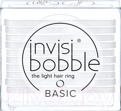 Набор резинок для волос Invisibobble Basic Crystal Clear