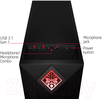 Игровой системный блок HP Omen Obelisk 875-0037ur (7DV52EA)