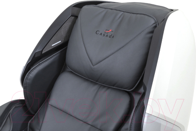 Массажное кресло Casada Aura CMS-553-BT (серый/белый)