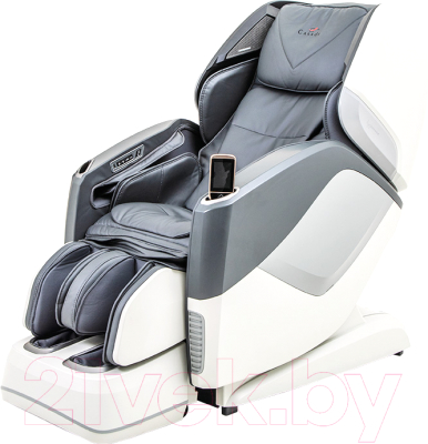 Массажное кресло Casada Aura CMS-553-BT (серый/белый)
