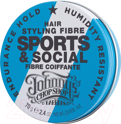 Паста для укладки волос Johnny's Chop Shop Sports & Social Hair Styling Fibre (70г)