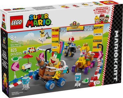 Конструктор Lego Super Mario Марио Карт: Бейби Пич и Гранд-при 72036 - 