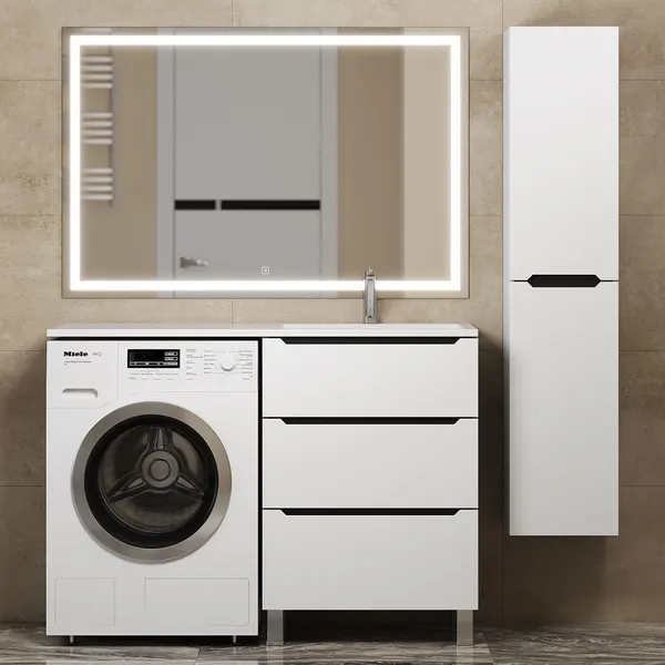 Тумба под умывальник Uperwood Tanos 58x47.5x76.5 3 ящика