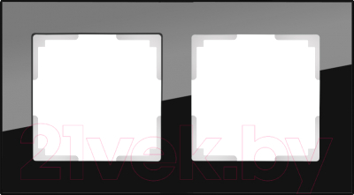 Рамка для выключателя Werkel Favorit WL01-Frame-02 / a031798 (черный)