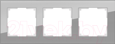 Рамка для выключателя Werkel Favorit WL01-Frame-03 / a030777 (серый)