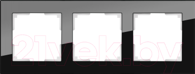 Рамка для выключателя Werkel Favorit WL01-Frame-03 / a031799 (черный)