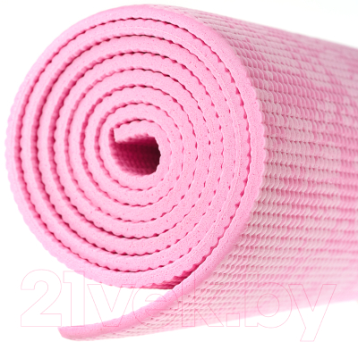 Коврик для йоги и фитнеса Sundays Fitness IR97502 (розовый)