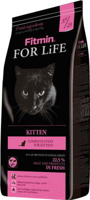 Сухой корм для кошек Fitmin For Life Kitten (1.8кг)
