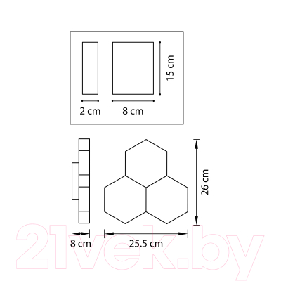 Светильник Lightstar Favo 750633