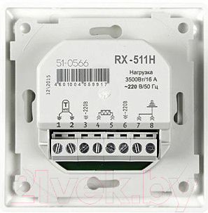 Терморегулятор для теплого пола Rexant RX-511H / 51-0567 (бежевый)