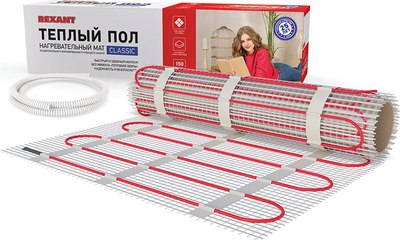 Теплый пол электрический Rexant Classic RNX-12.0-1800 / 51-0524-2 - 