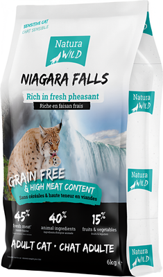 Сухой корм для кошек Natura Wild Niagara Falls с фазаном / 680246
