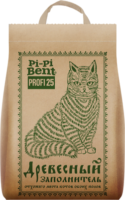 Наполнитель для туалета Pi-Pi-Bent Profi / 01571 (9.3кг) - 